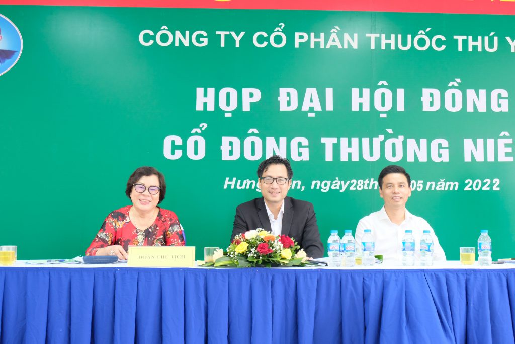 Đại hội đồng cổ đông thường niên năm 2022 Công ty Cổ Phần thuốc thú y Trung ương I