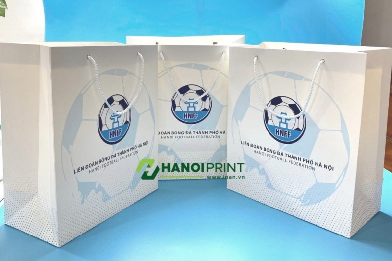 Túi giấy Liên đoàn bóng đá thành phố Hà Nội-Ha Noi Football Federation