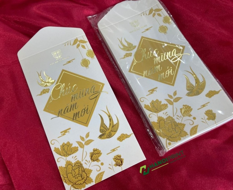 In Hiệp Phú in lì xì ép kim cao cấp cho Tân Thuận Phong Group