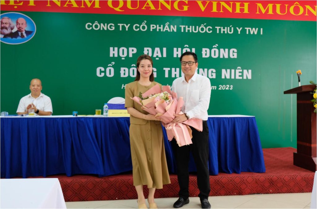 Đại hội đồng cổ đông thường niên năm 2023 Công ty Cổ Phần thuốc thú y Trung ương I