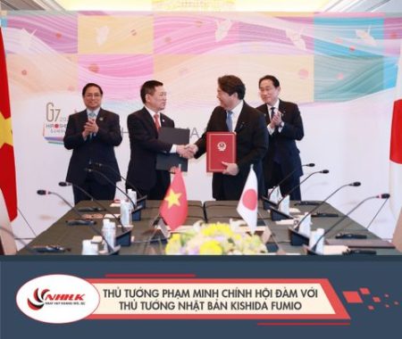 THỦ TƯỚNG PHẠM MINH CHÍNH HỘI ĐÀM VỚI THỦ TƯỚNG NHẬT BẢN KISHIDA FUMIO