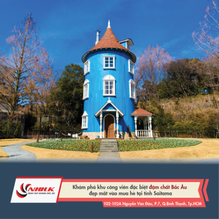 Khám phá khu công viên đặc biệt đậm chất Bắc Âu đẹp mắt vào mùa hè tại tỉnh Saitama.
