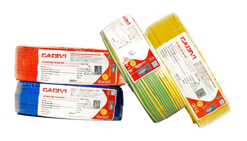 Dây Cáp Điện Bọc Nhựa PVC