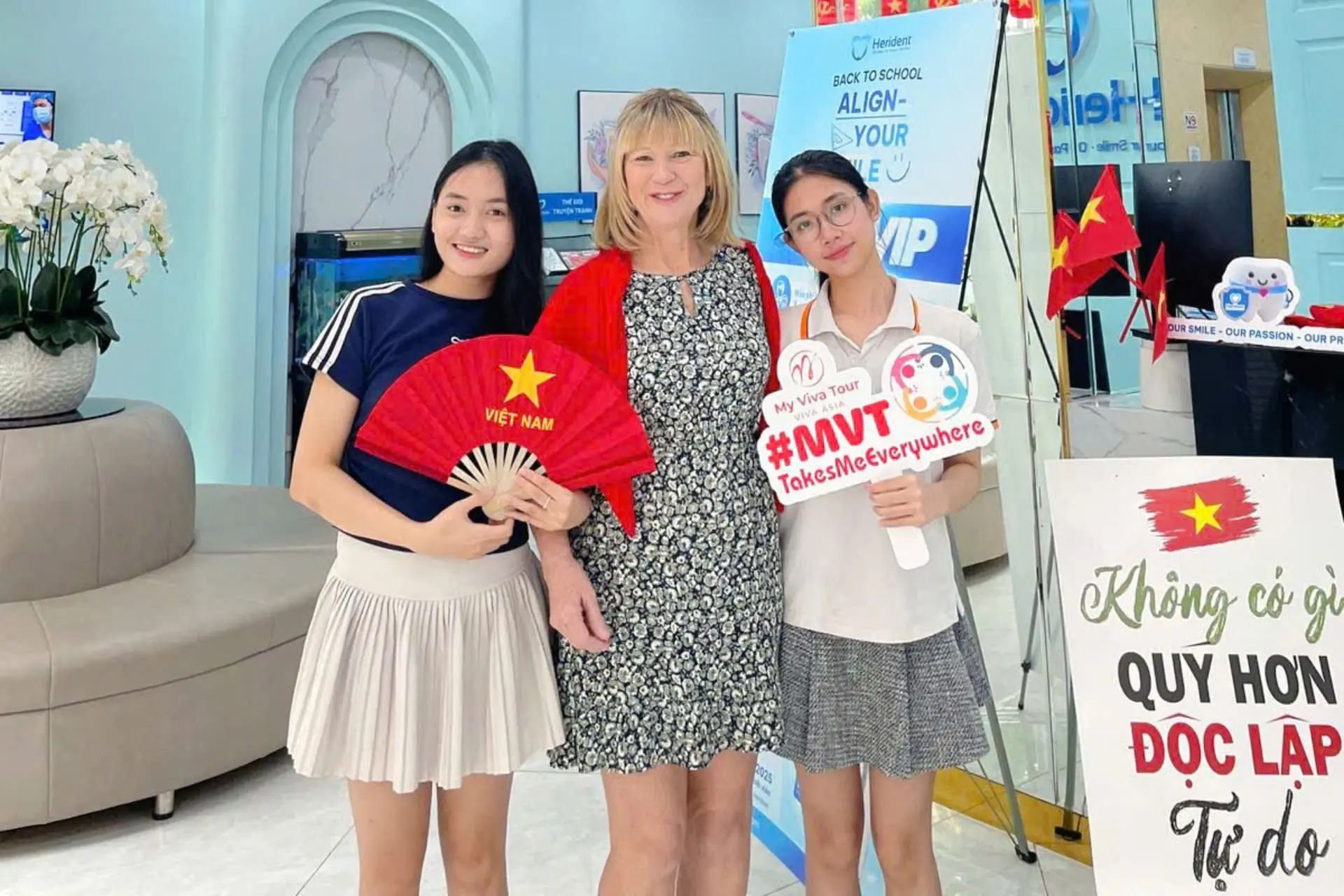 “The Journey Behind Every Smile” – Khánh Vy’s Story at Vietnam Dental Travel
