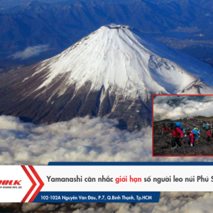 YAMANASHI CÂN NHẮC GIỚI HẠN SỐ NGƯỜI LEO NÚI PHÚ SĨ