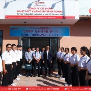 Chủ tịch Nghiệp đoàn Nhật Bản thăm hỏi và làm việc tại Văn phòng Nhật Huy Khang – Vĩnh Long