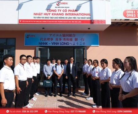 Chủ tịch Nghiệp đoàn Nhật Bản thăm hỏi và làm việc tại Văn phòng Nhật Huy Khang – Vĩnh Long