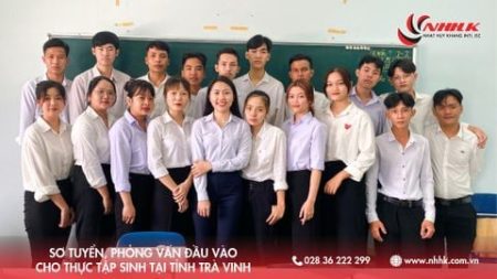 Sơ tuyển, Phỏng vấn đầu vào cho Thực tập sinh Tỉnh Trà Vinh