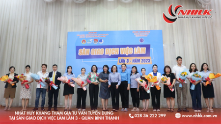 Nhật Huy Khang tham gia Tư vấn Tuyển dụng tại Sàn Giao dịch việc làm Lần 3 – Quận Bình Thạnh, TP. HCM