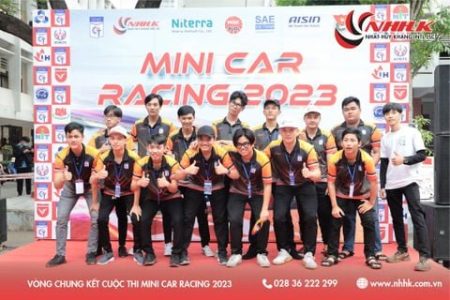 Công ty Nhật Huy Khang tiếp tục đồng hành trên đường đua Mini Car Racing 2023