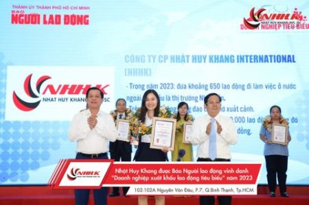 Nhật Huy Khang tham dự Hội thảo Nâng cao Hiệu quả Xuất khẩu lao động, đóng góp tích cực vào phát triển kinh tế, văn hóa, xã hội đất nước và Lễ Vinh danh đơn vị XKLĐ Tiêu biểu năm 2023